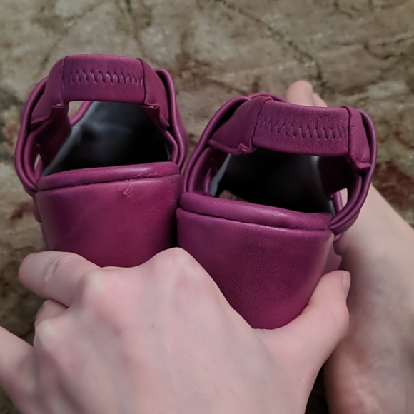 Fausto Santini $400 Italian leather platforms - Picture 3 of 8